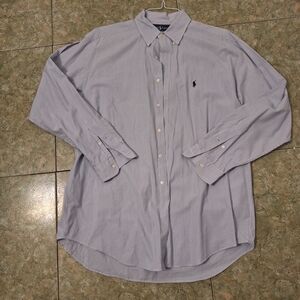 Ralph Lauren Blue Casual Button Down Shirt